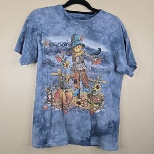 The Mountain Vintage Scarecrow & Kitten Shirt Size M